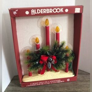 Vtg Alderbrook Candolier